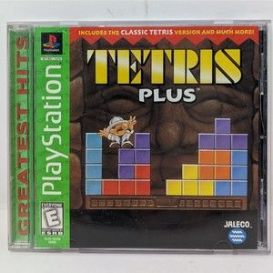 Tetris Plus (Sony PlayStation 1, 1996) Complete With Manual PS1 Greatest Hits